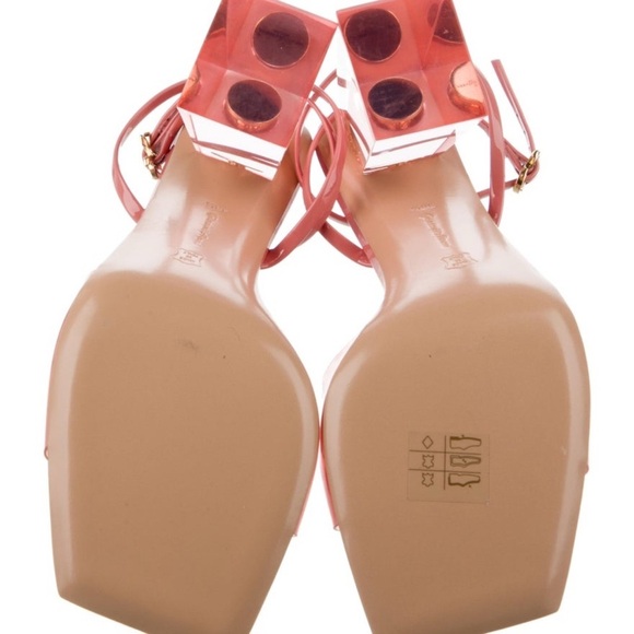 GIANVITO ROSSI Cosmic Woman Pink/Nude Sandals - Picture 5 of 5